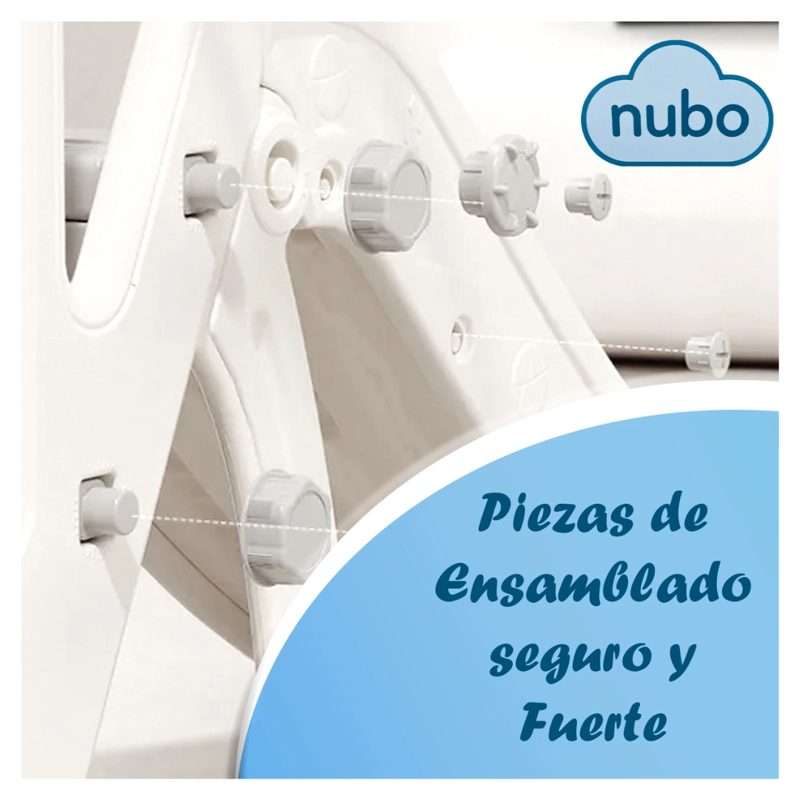 COLUMPIO BEBE AJUSTABLE DE 4 NIVELES ALTURA JUEGOS NIÑOS - 5
