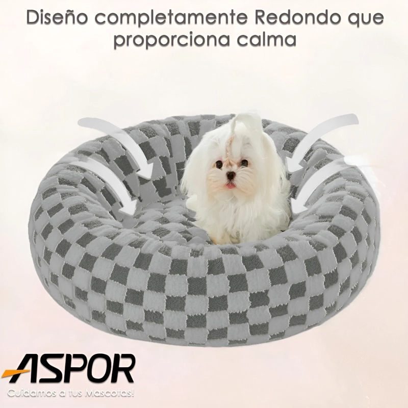 CAMA PERRO PREMIUM POLAR LAVABLE ANTIDESLIZANTE 70CM - 4
