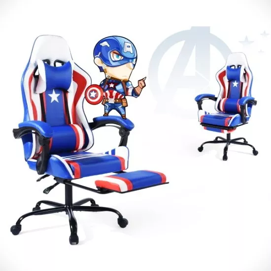 SILLA GAMER CAP AMERICA - 2