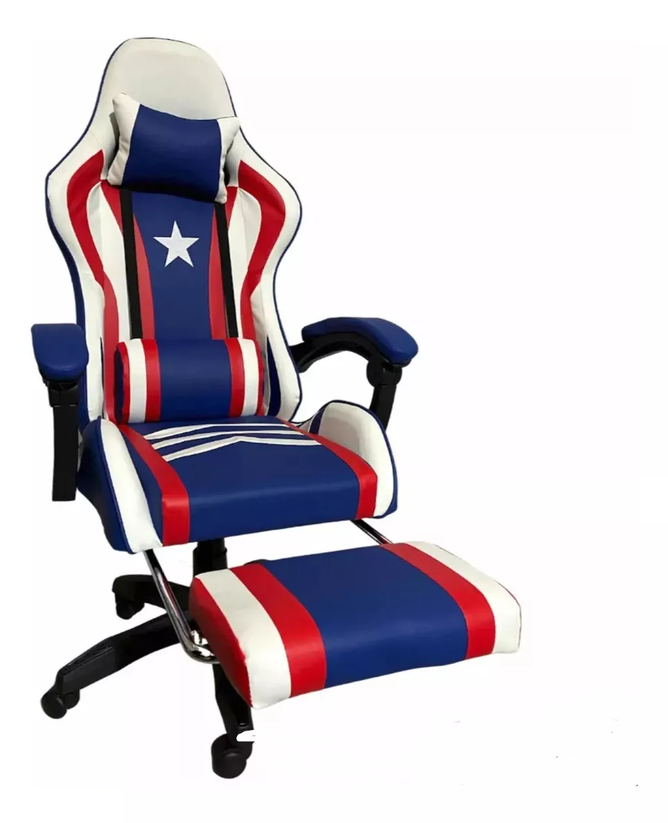 SILLA GAMER CAP AMERICA - 5