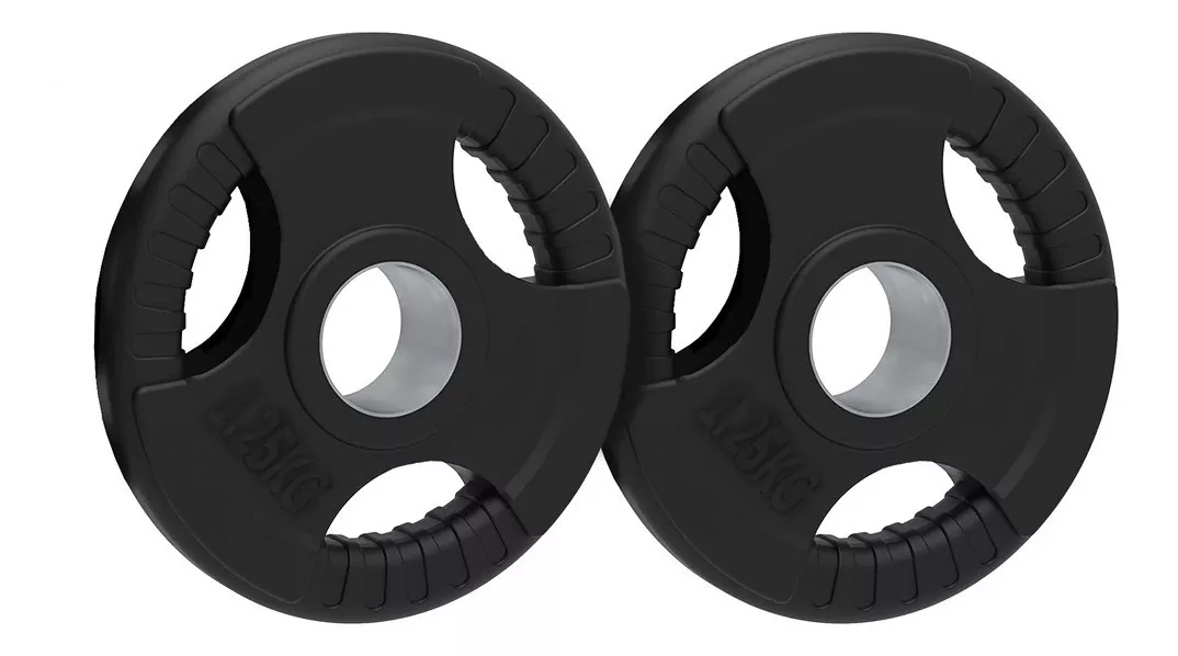 PAR DISCOS ACERO INOXIDABLE 1,25 KG OLÍMPICOS - 1