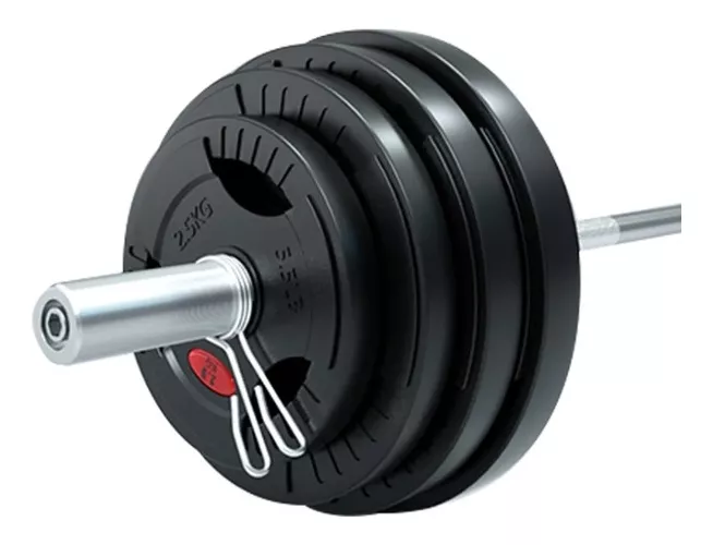 PACK 4 DISCOS DE 2,5 KG CON AGARRE TIPO MANCUERNAS - 2