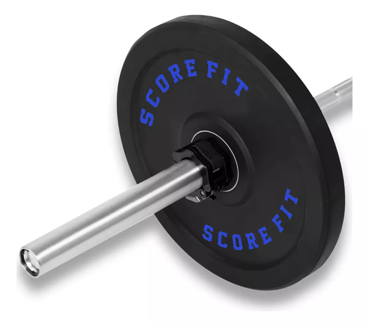 DISCO OLÍMPICO SCORE FIT ACERO INOXIDABLE 20 KG BUMPER - 2