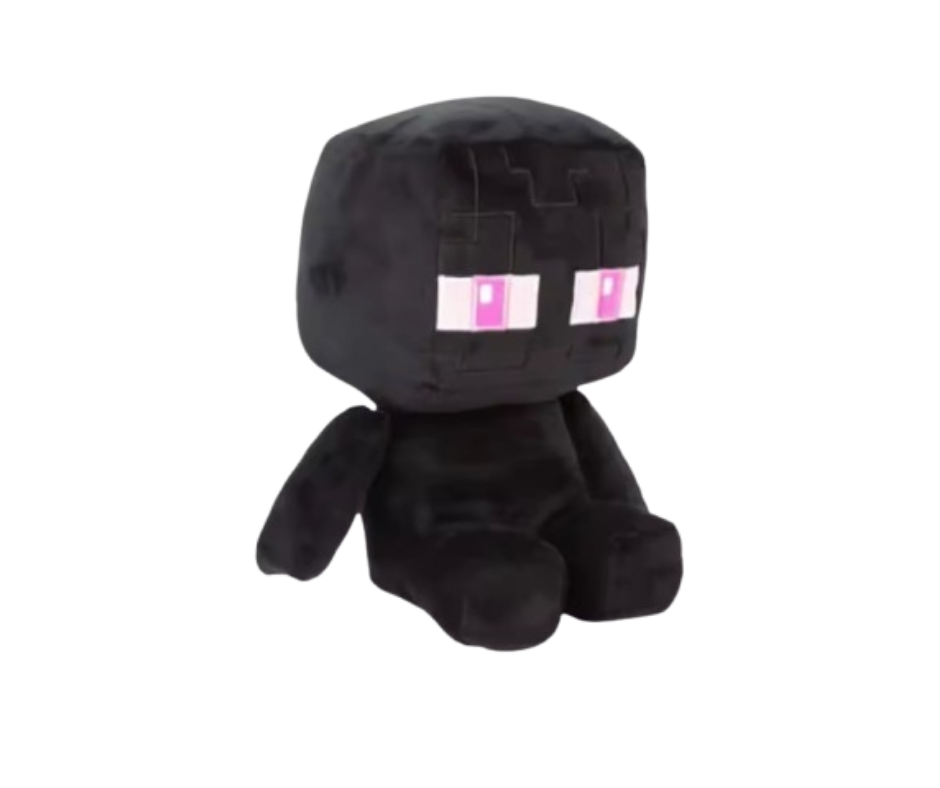 PELUCHE ENDERMAN CABEZON DE MINECRAFT - 1