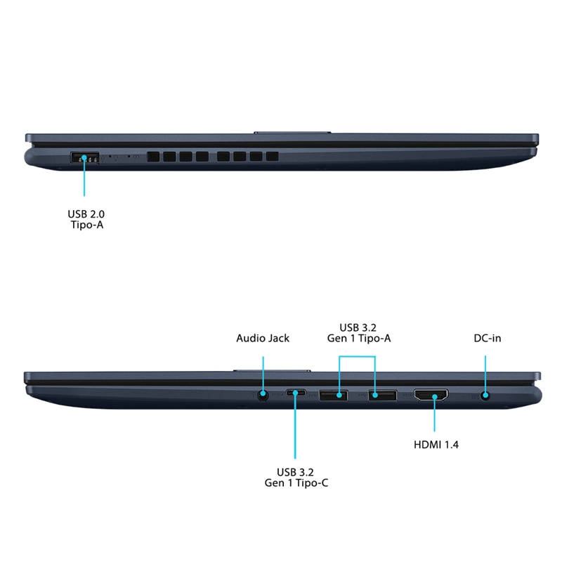NOTEBOOK ASUS VIVOBOOK 15 I7 12GB RAM 512GB SSD 15' - 3