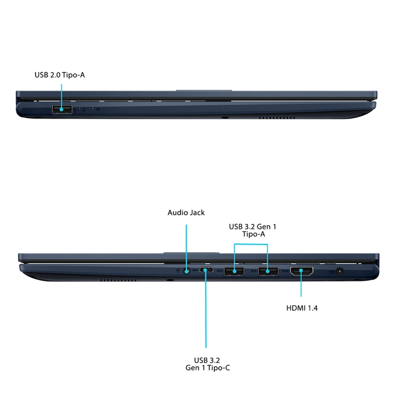 NOTEBOOK ASUS VIVOBOOK 15 INTEL CORE 7 16GB RAM 512GB SSD - 3