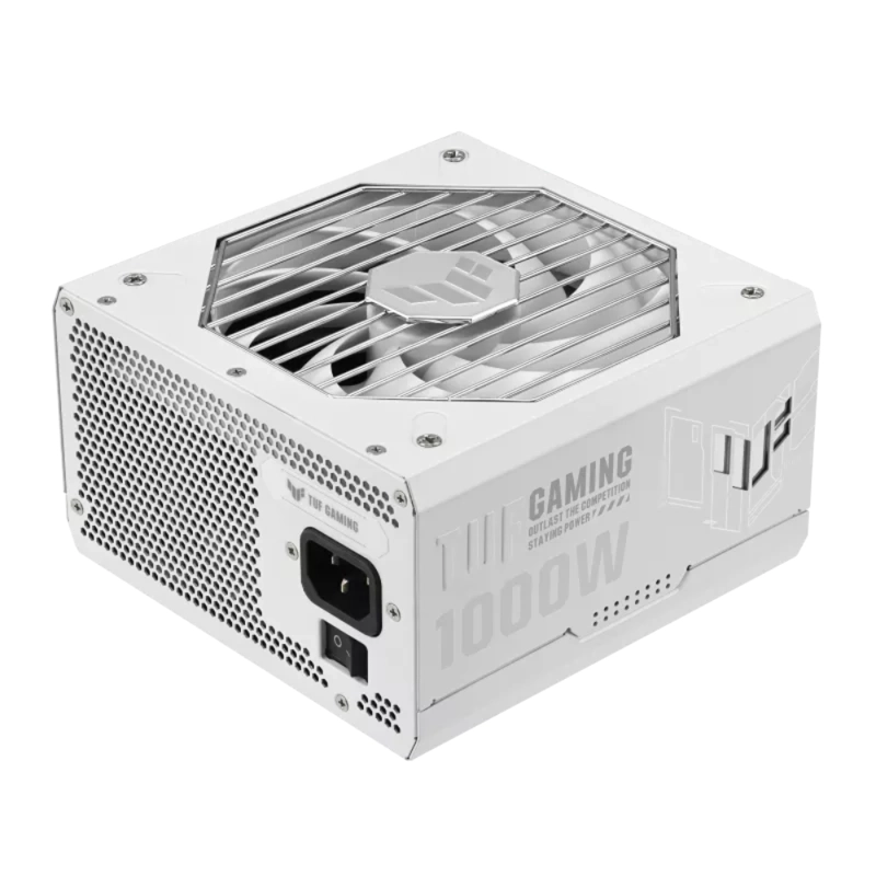 FUENTE DE PODER ASUS TUF GAMING 1000W GOLD WHITE EDITION - 2