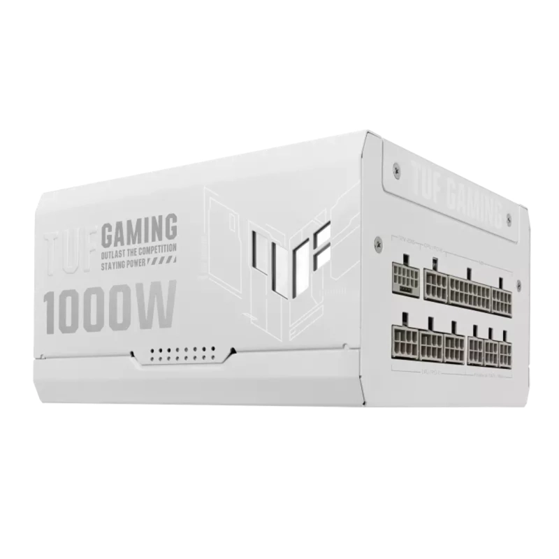 FUENTE DE PODER ASUS TUF GAMING 1000W GOLD WHITE EDITION - 4