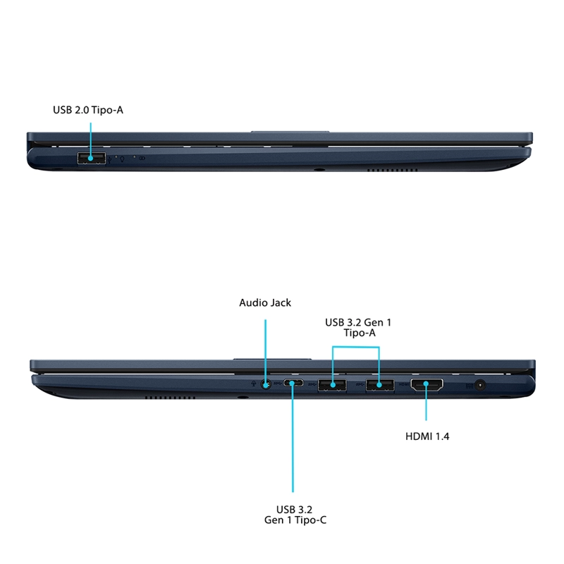 NOTEBOOK ASUS VIVOBOOK 15 INTEL CORE 5 16GB RAM 512GB SSD TOUCH 15.6' - 2