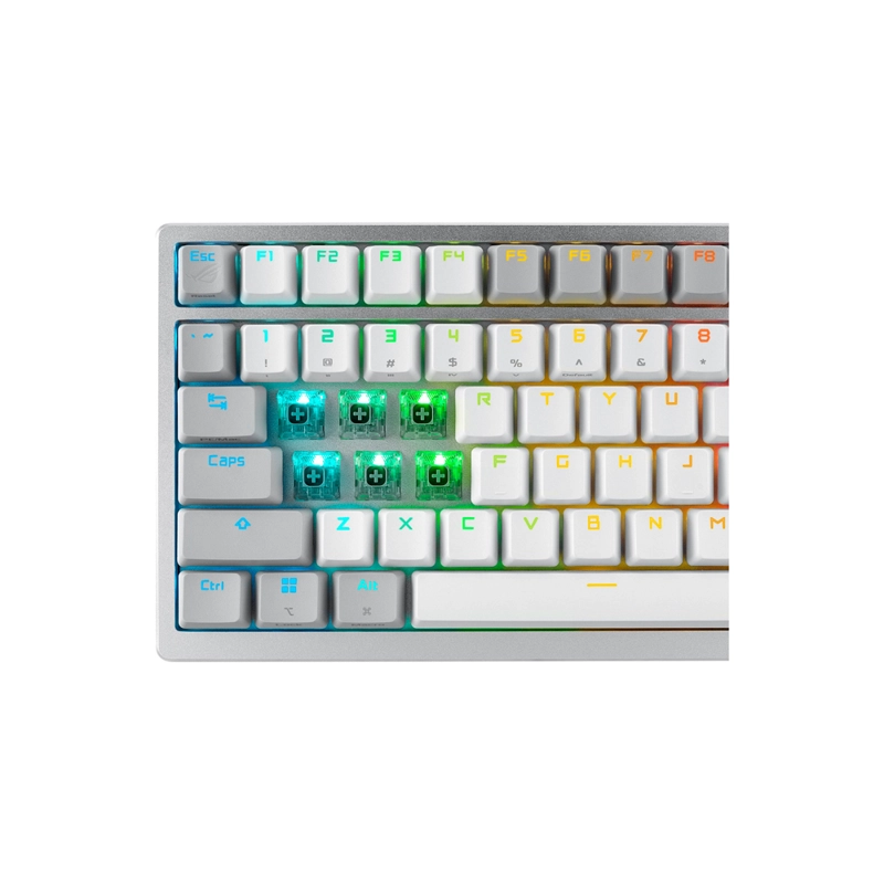 TECLADO ROG AZOTH BLANCO ESPAÑOL - 2