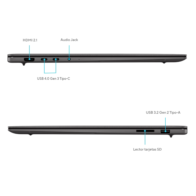 NOTEBOOK ASUS ZENBOOK S16 AMD RYZEN AI 9 32GB RAM 1TB SSD 16' OLED TOUCH - 3