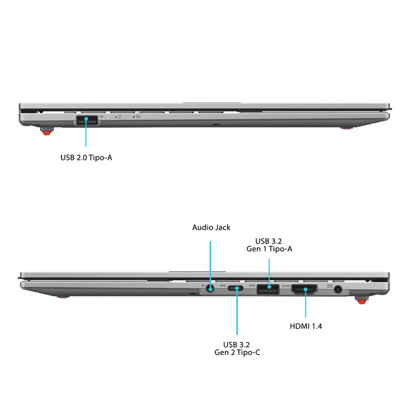 NOTEBOOK ASUS VIVOBOOK GO 15 AMD RYZEN 5 8GB RAM 512GB SSD 15.6' - 2