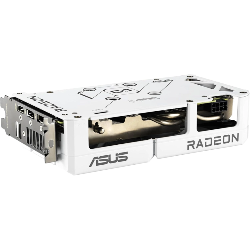 TARJETA DE VIDEO ASUS DUAL RADEON RX 9060 XT 16GB GDDR6 WHITE EDITION - 5