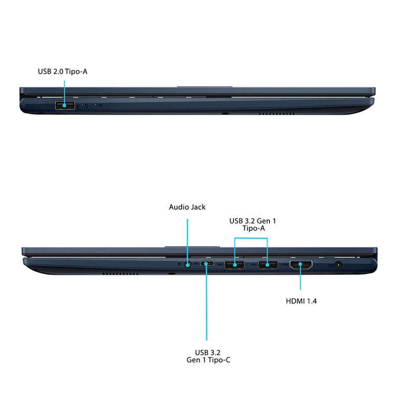 NOTEBOOK ASUS VIVOBOOK 15 INTEL CORE 7 16GB RAM 512GB SSD 15.6' - 2