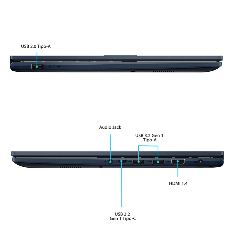 NOTEBOOK ASUS VIVOBOOK 15 INTEL CORE 7 16GB RAM 512GB SSD 15.6' - 2