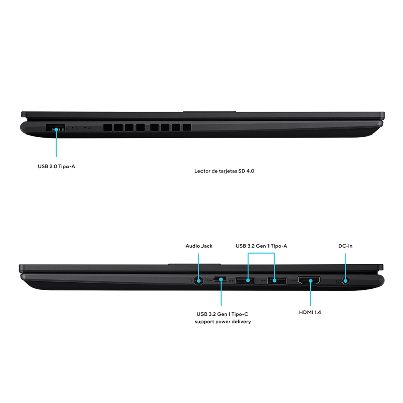 NOTEBOOK ASUS VIVOBOOK 16 INTEL CORE 9 16GB RAM 512GB SSD 16' - 2