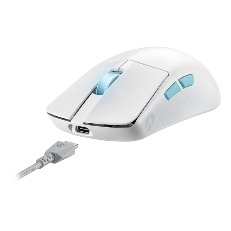 MOUSE ROG HARPE ACE AIM LAB EDITION BLANCO - 5
