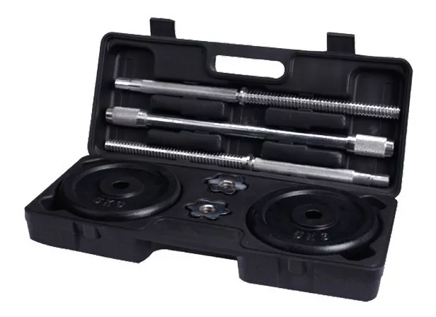 BARRA PREOLIMPICA PLEGABLE LIVE UP 25 KG - LS2325B - 2