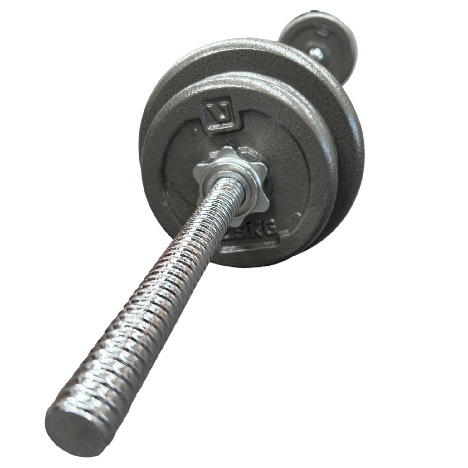 BARRA PREOLIMPICA PLEGABLE LIVE UP 25 KG - LS2325B - 4