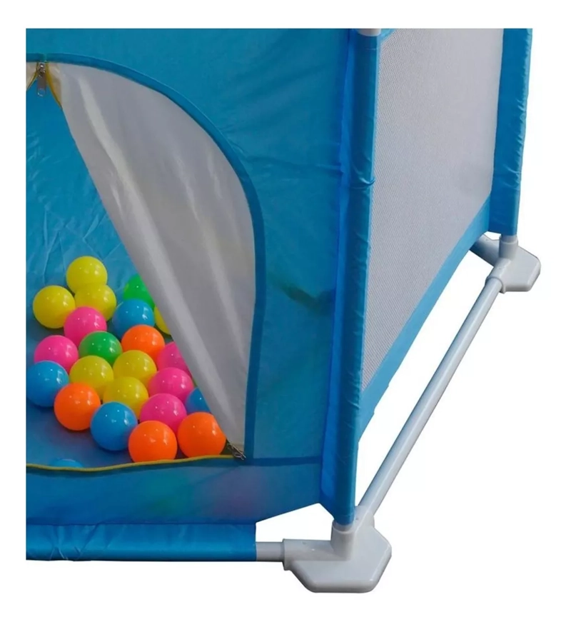 CORRAL KIDSCOOL SAFETY FENCE CON PELOTAS - 4
