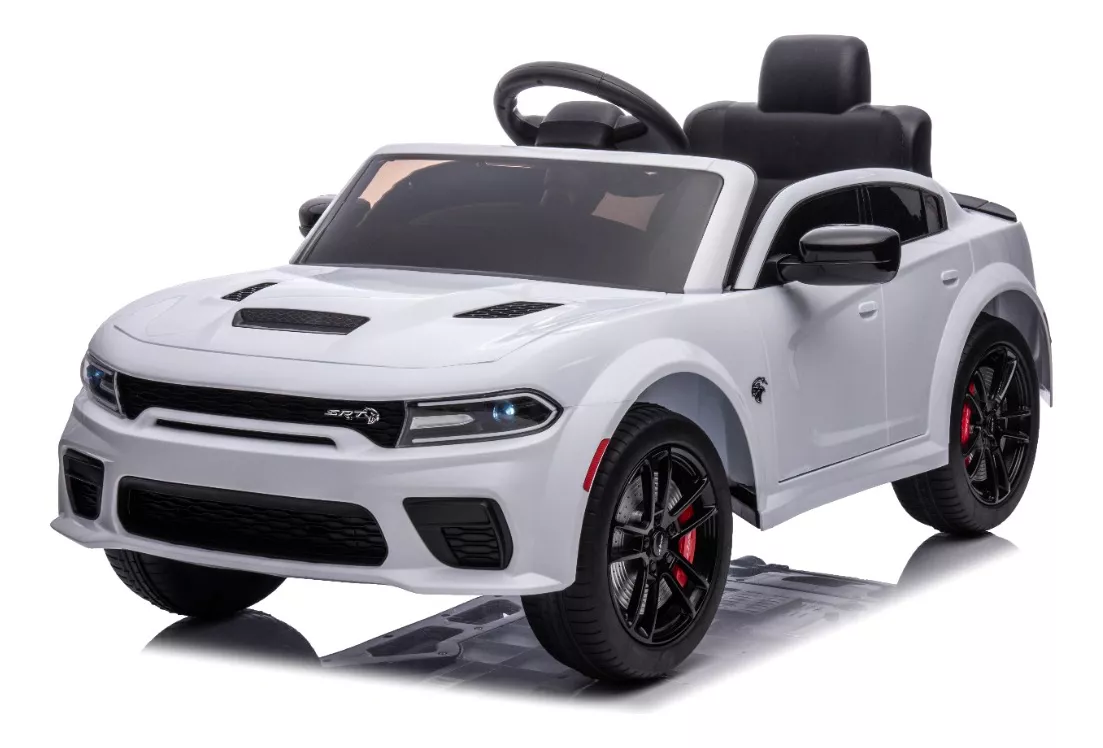 AUTO BATERIA KIDSCOOL DODGE CHARGER SRT ROJO - 4