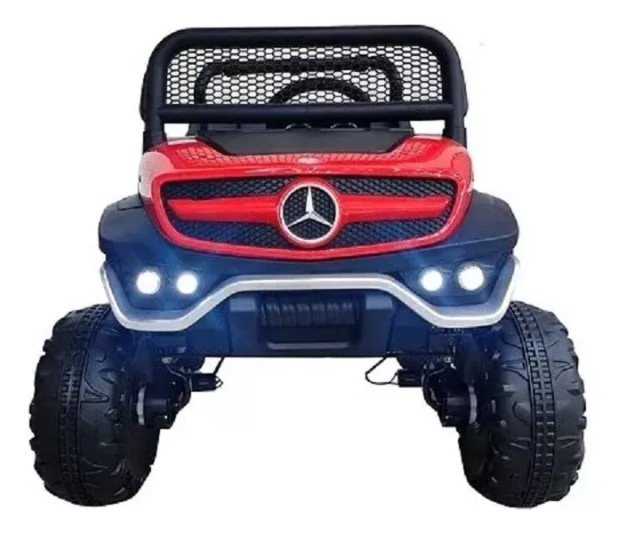 AUTO BATERÍA KIDSCOOL MERCEDES UNIMOG 4 MOTORES - UNIMOG-BL - 1