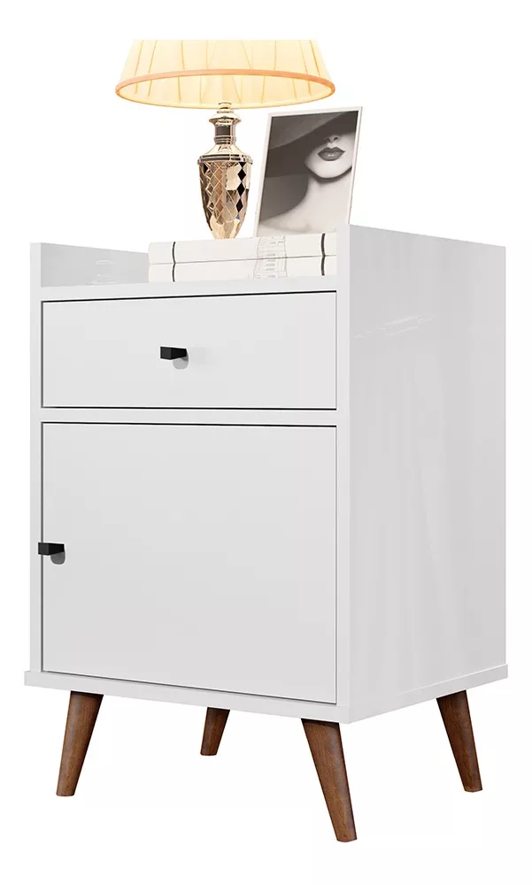 VELADOR BE DESIGN BLANCO CON PUERTA JB1313 BL - 5