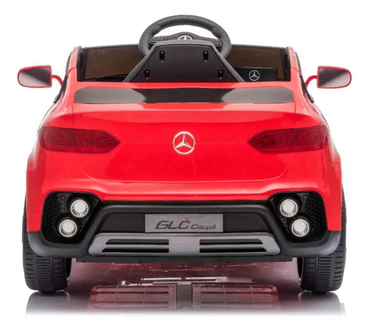 AUTO KIDSCOOL MERCEDES BENZ GLC COUPE BATERIA ROJO / BLANCO - 2