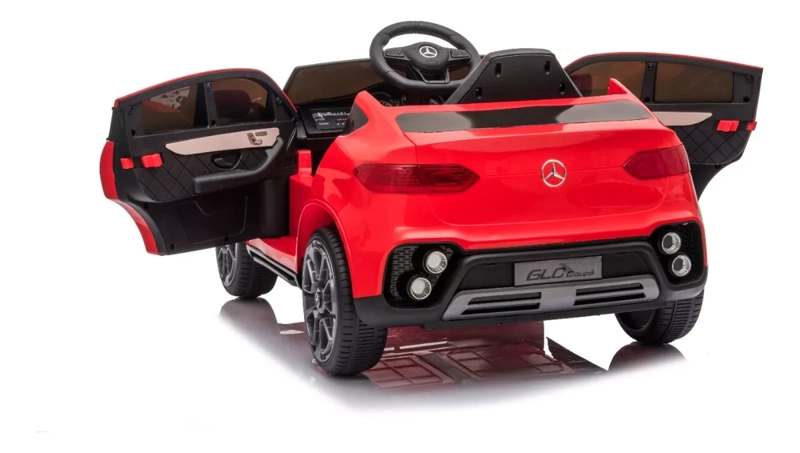 AUTO KIDSCOOL MERCEDES BENZ GLC COUPE BATERIA ROJO / BLANCO - 4