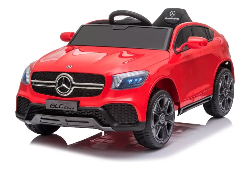 AUTO KIDSCOOL MERCEDES BENZ GLC COUPE BATERIA ROJO / BLANCO - 5