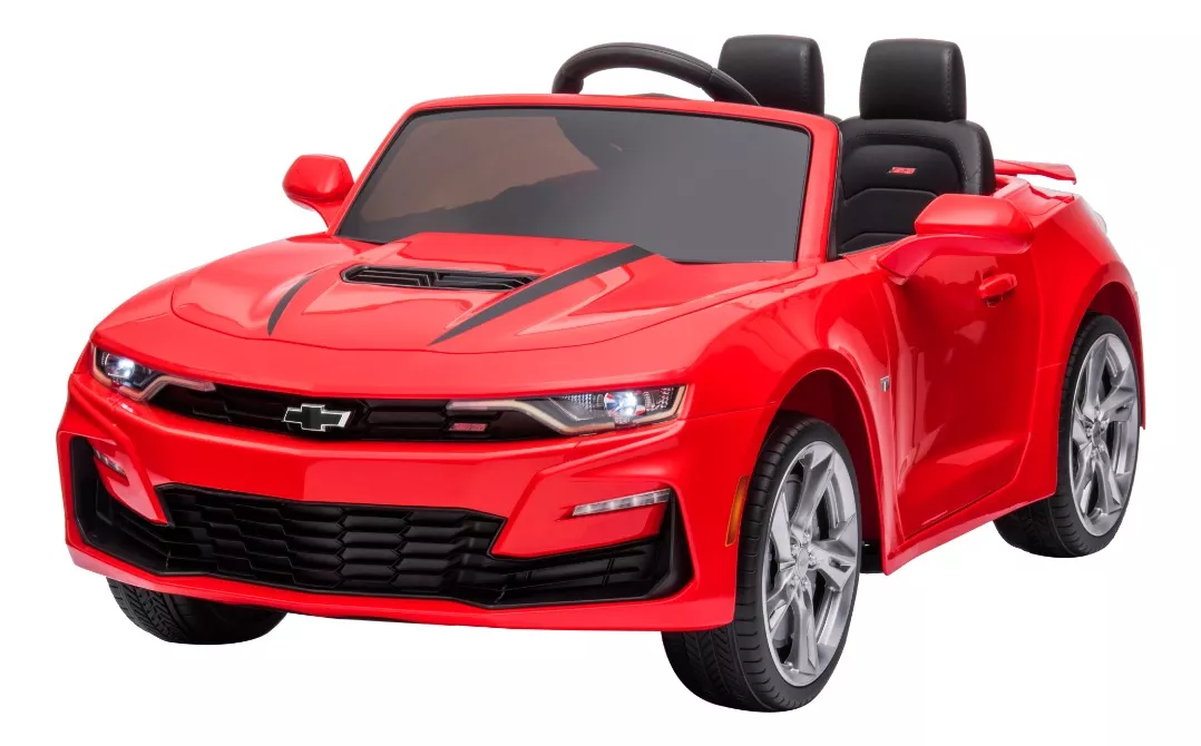 AUTO A BATERÍA KIDSCOOL CHEVROLET CAMARO 2SS + LICENCIA - 3