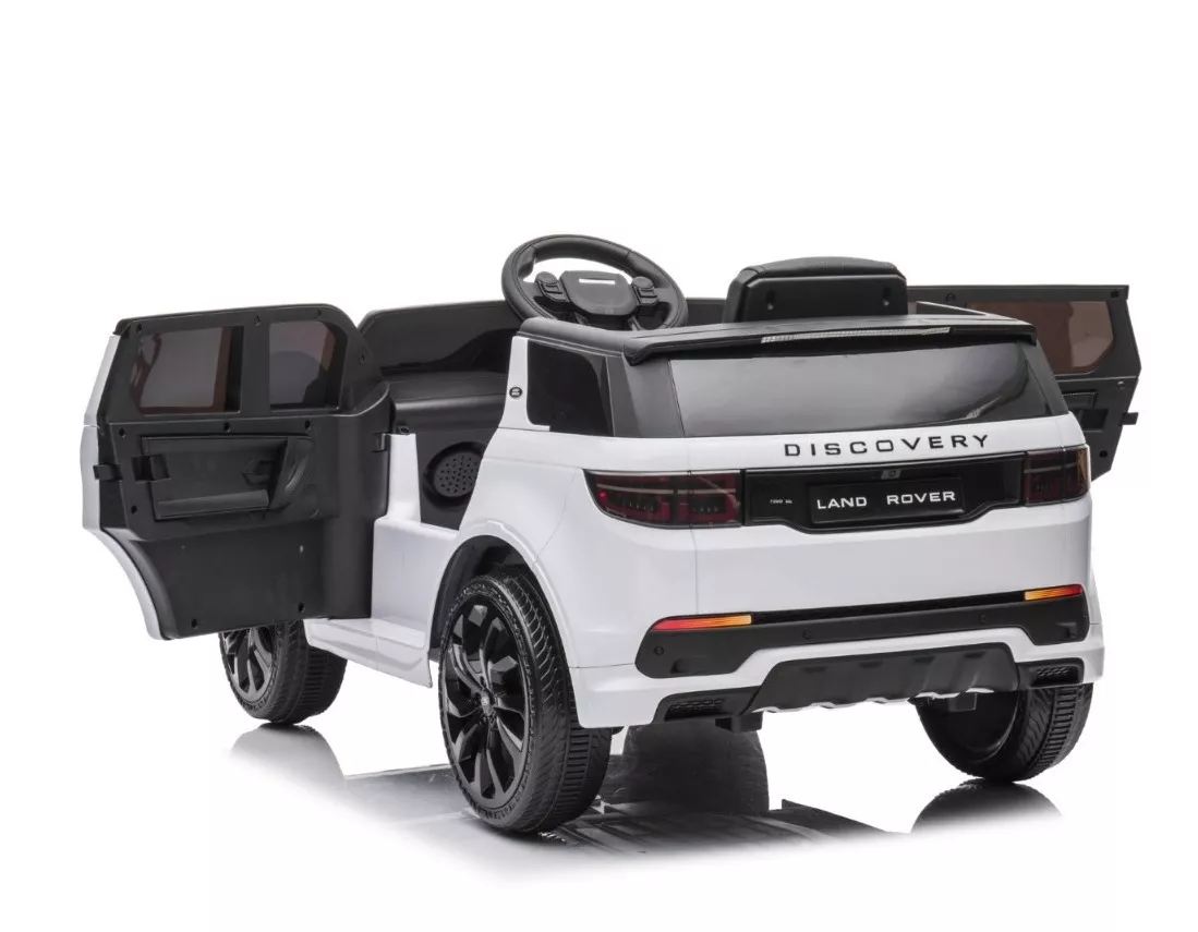 AUTO A BATERIA LAND ROVER DISCOVERY CON LICENCIA BLANCO - 8350084-2R-BL - 4