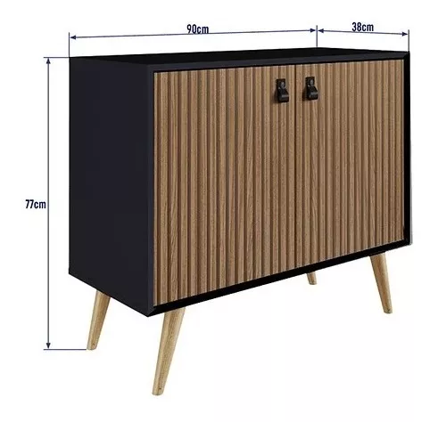 BUFFET AMBER 2 PUERTAS - BE DESIGN - 3005.0002 - 4