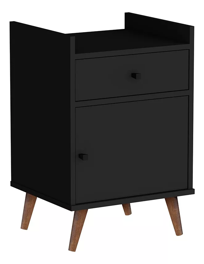 VELADOR BE DESIGN NEGRO CON PUERTA JB1313 NG - 4