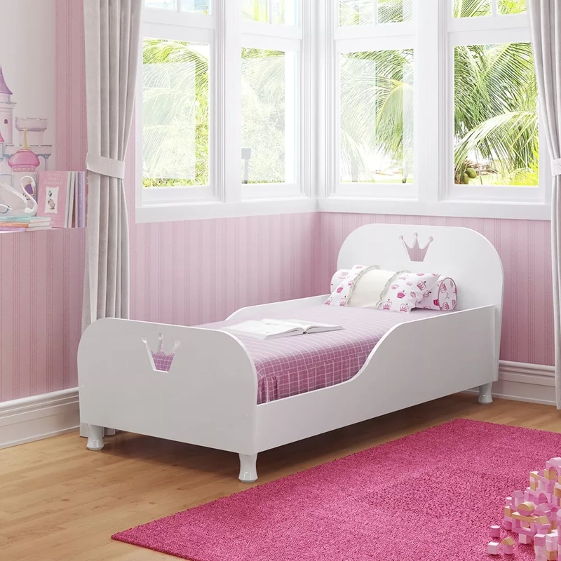 MINI CAMA KIDSCOOL TRANSICION PRINCESA ROSA - 4