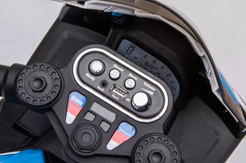MOTO A BATERIA KIDSCOOL BMW HP4 AZUL 12V - 8010279B-AZ - 4