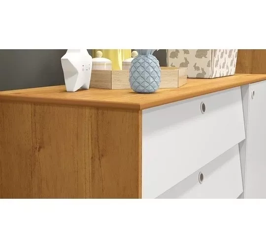 COMODA CON PUERTA GOLD BEIGE/ECO WOOD - KIDSCOOL - 20210 - 5