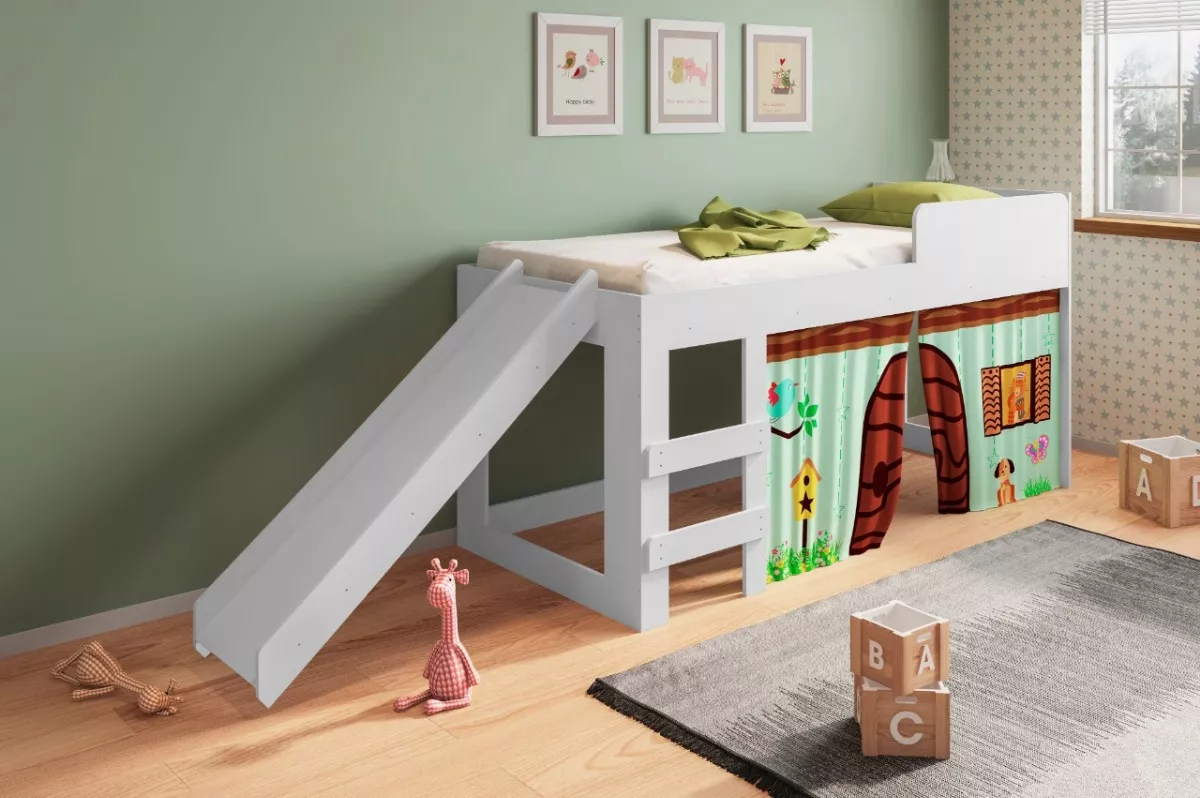 CAMA INFANTIL FANNY CLUB AMORE - CM090BR - 1