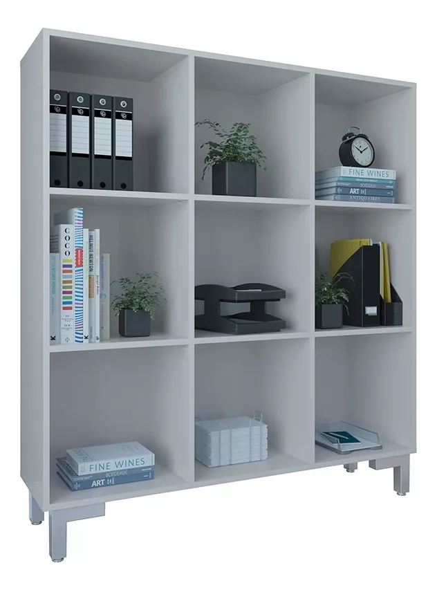BIBLIOTECA PRACTIC 3 PUERTAS BLANCO - BE DESIGN - 2593.0001 - 1