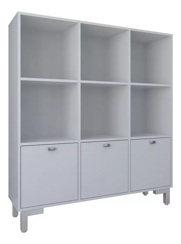 BIBLIOTECA PRACTIC 3 PUERTAS BLANCO - BE DESIGN - 2593.0001 - 3