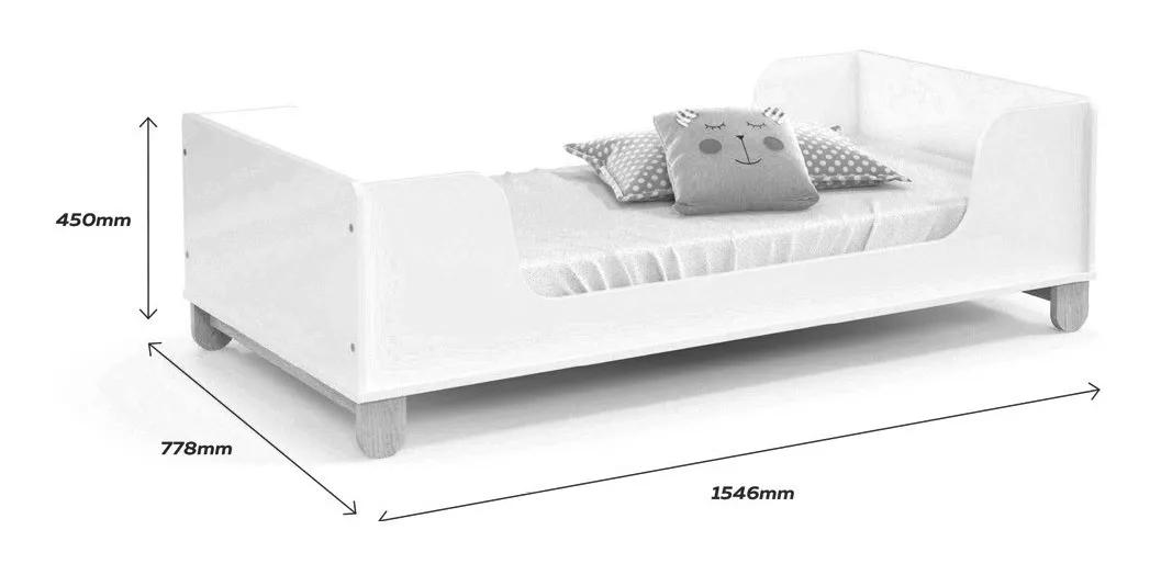 MINI CAMA KIDSCOOL ZUPI COLORES VARIOS 51322 - 4