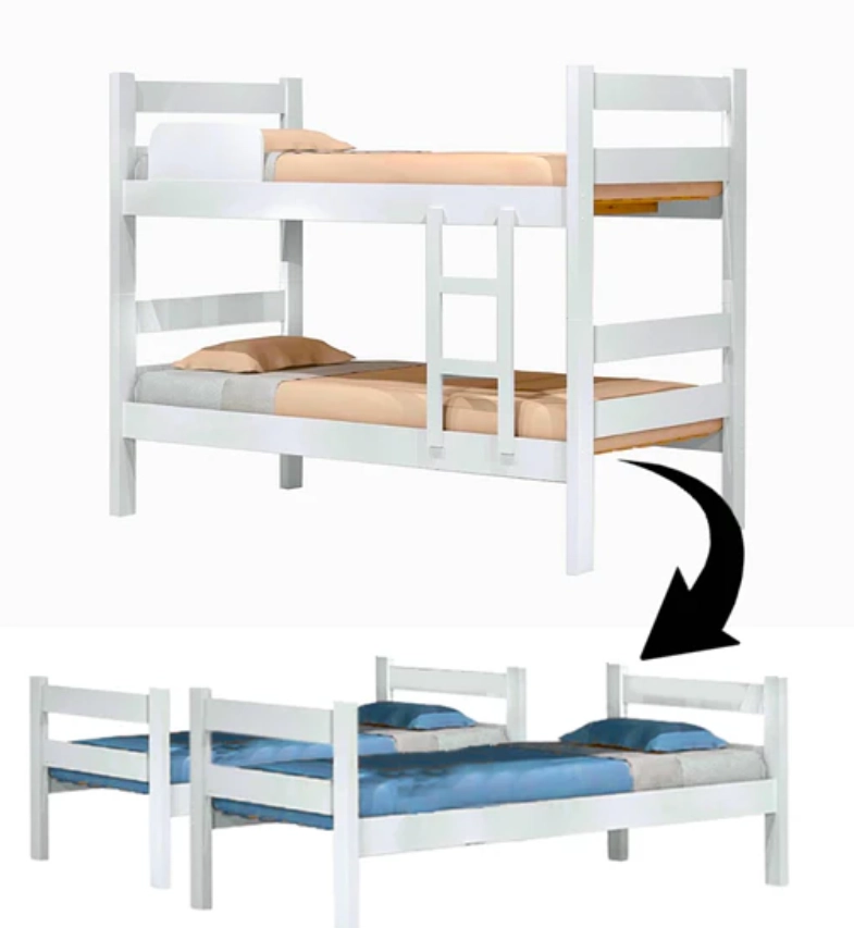 CAMAROTE KIDSCOOL PRISMA CEDRO 237 1 PLAZA BLANCO - 2