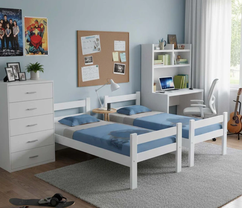 CAMAROTE KIDSCOOL PRISMA CEDRO 237 1 PLAZA BLANCO - 5