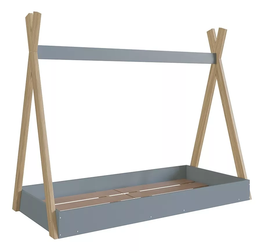 CAMA KIDSCOOL INFANTIL MONTESSORI BLANCO - 4