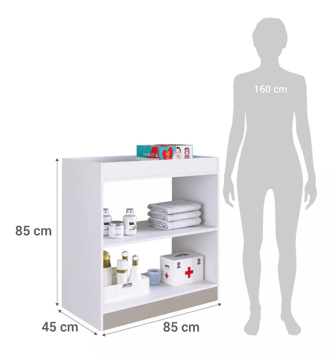 MUDADOR KIDSCOOL BLANCO AMORE TR1080BR - 2