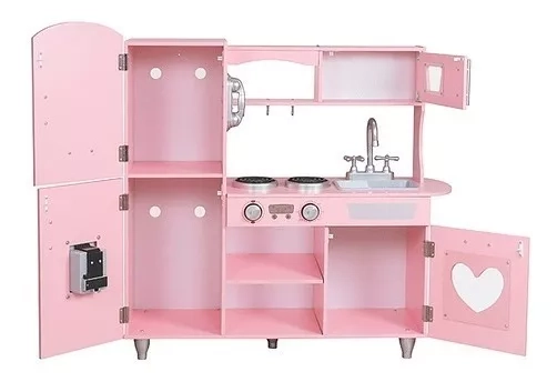 COCINA FULL KITCHEN ROSADA C/ACCESORIOS - KIDSCOOL - W10C566 - 3