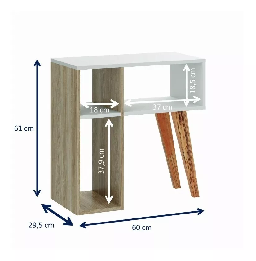 MESA ARRIMO BE DESIGN 1001 LEAVES BLANCA / VERDE NATURE - 2