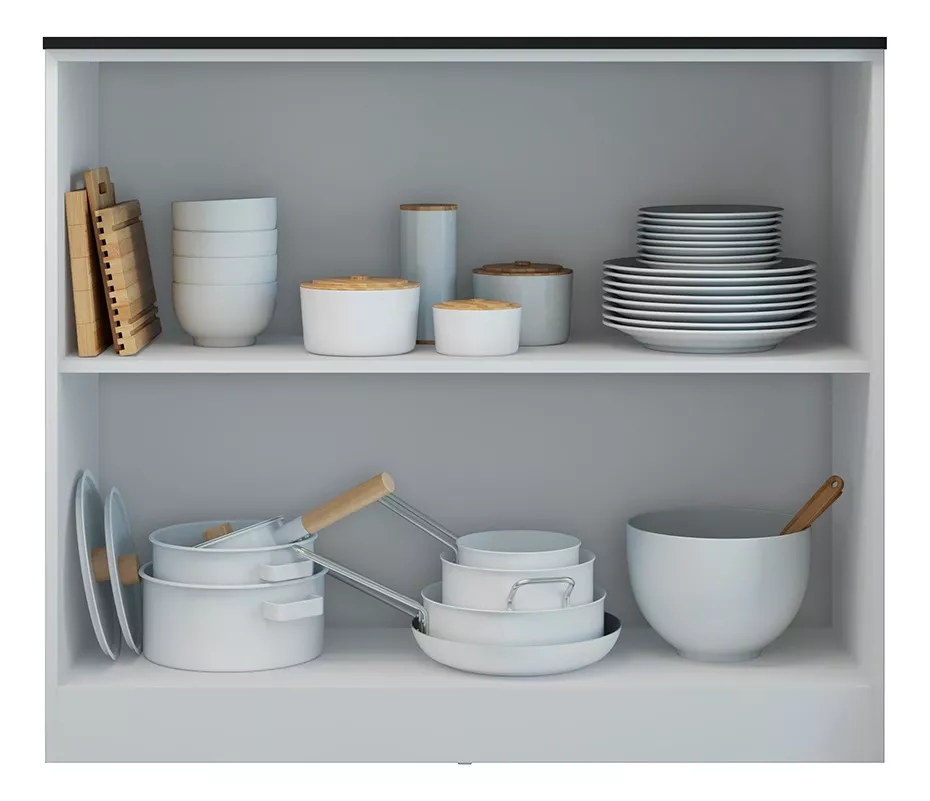 ISLA COMEDOR BE DESIGN 2 PUERTAS BLANCO SMART L5484.0001 - 5