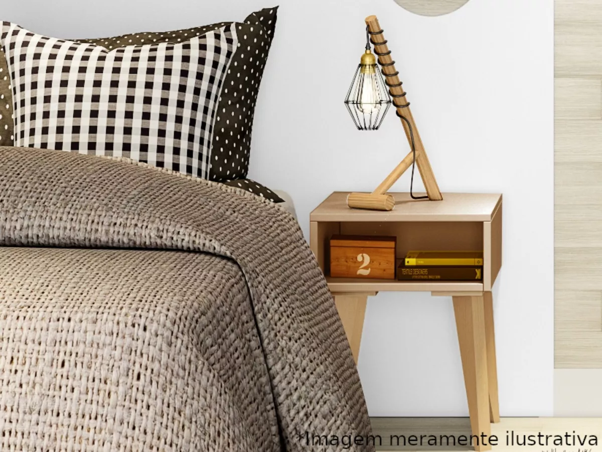 VELADOR BE DESIGN CAMEL AZALEIA MADERADO - 2