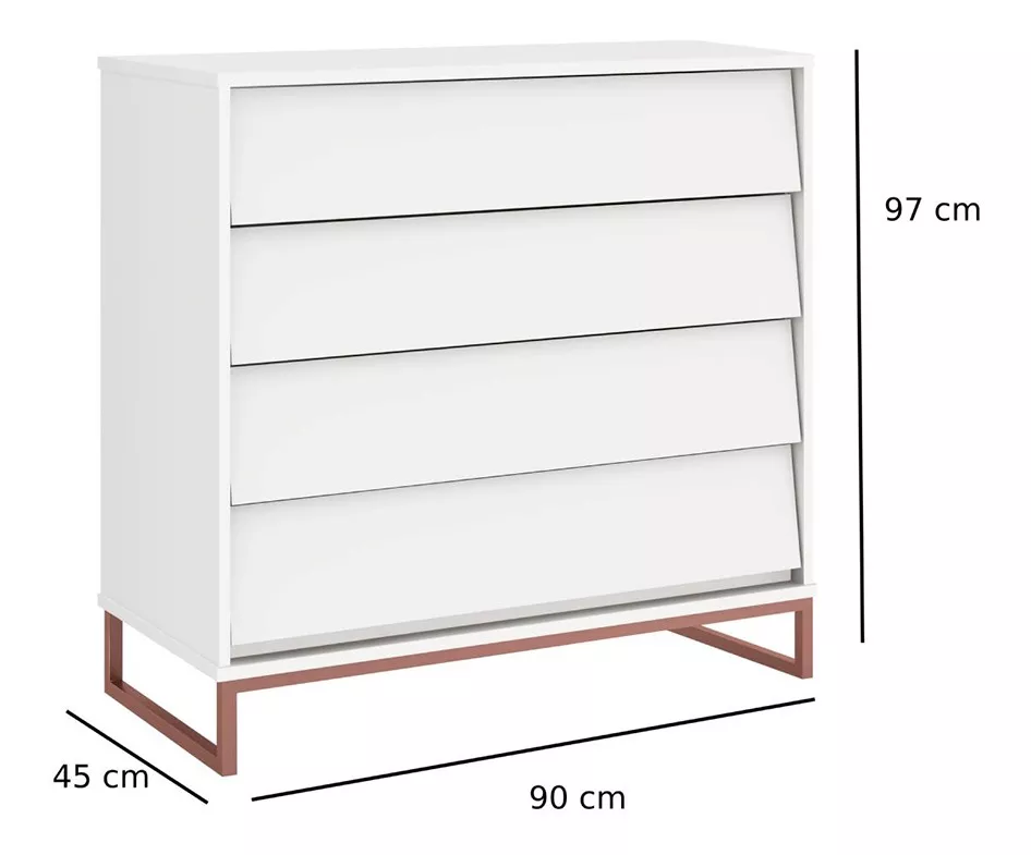 COMODA NOAH DESING INDUSTRIAL BASE COBRE - BE DESIGN - 23029 - 4
